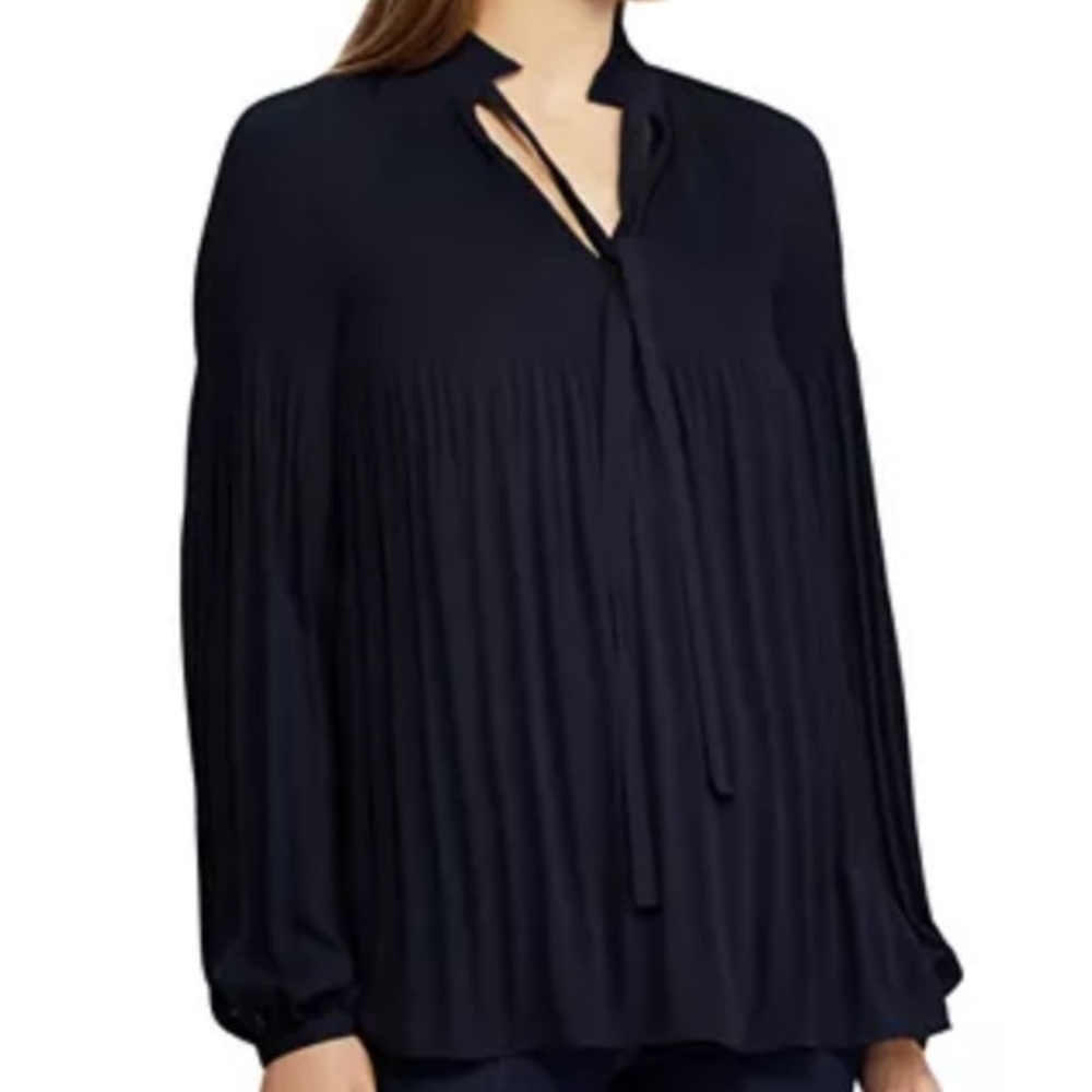 Ralph Lauren Pleated Top